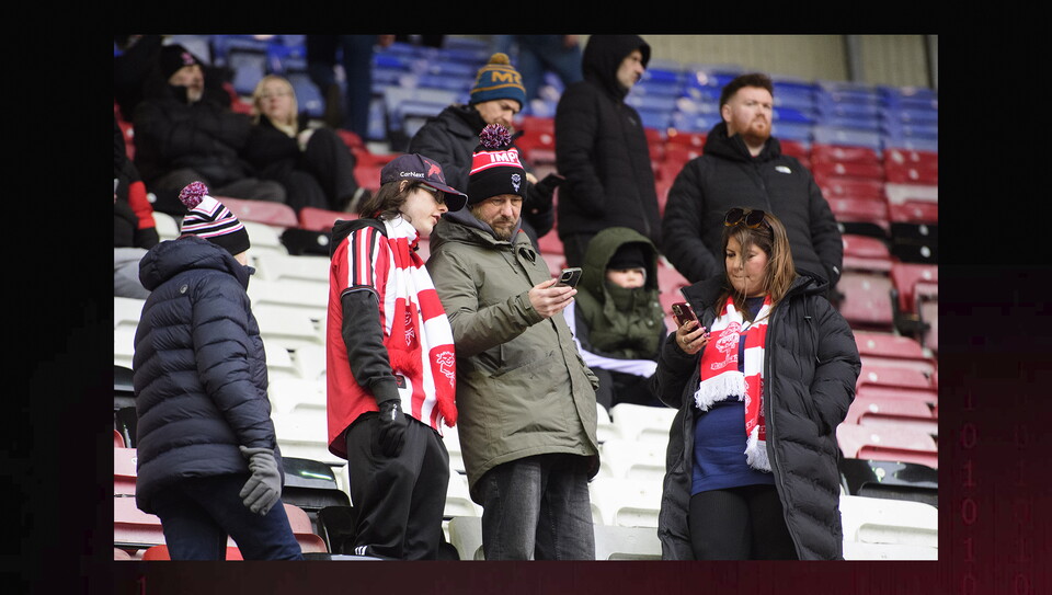 A fans photo from Wigan v Lincoln