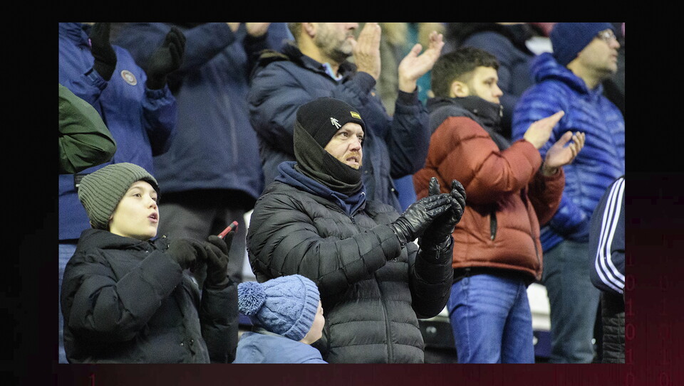 A fans photo from Wigan v Lincoln