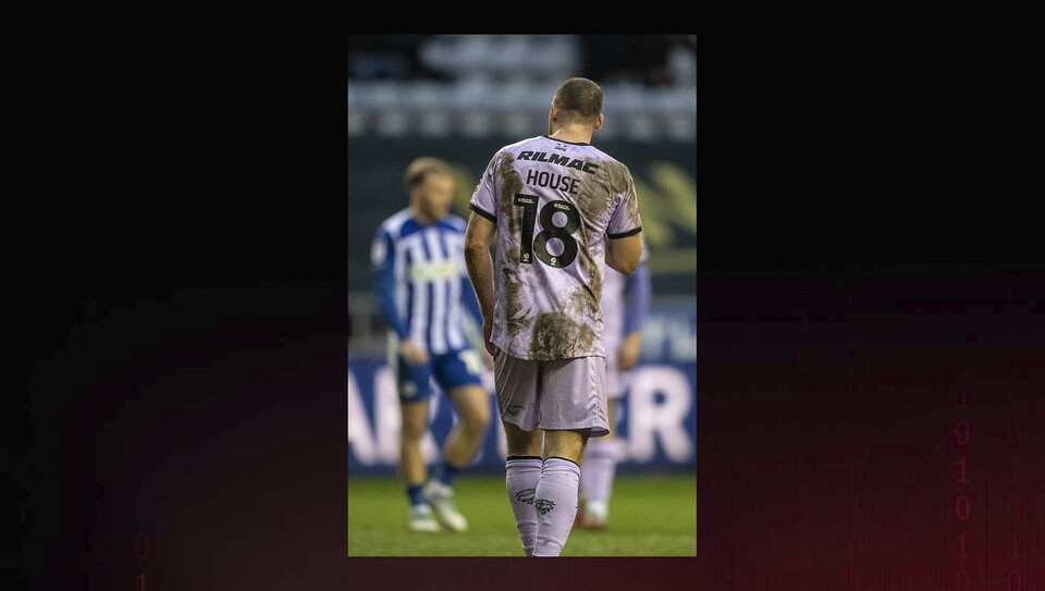 A match action photo from Wigan v Lincoln