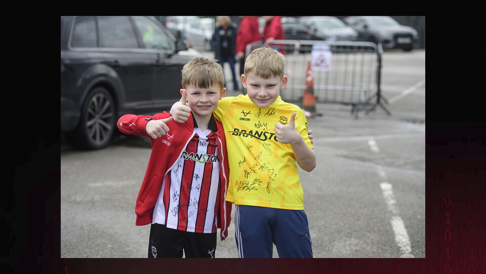 A fans image from City’s 4-0 home win over Blackpool