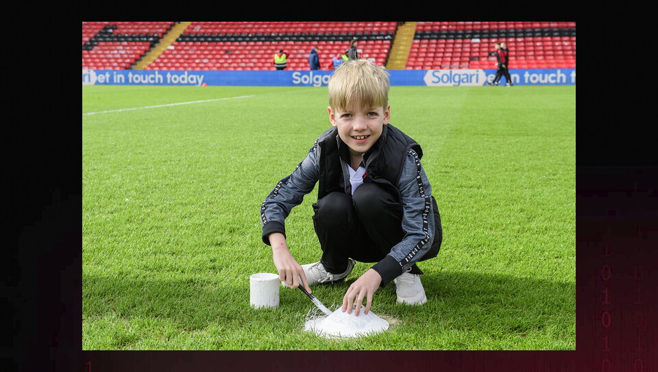 A fans image from City’s 4-0 home win over Blackpool