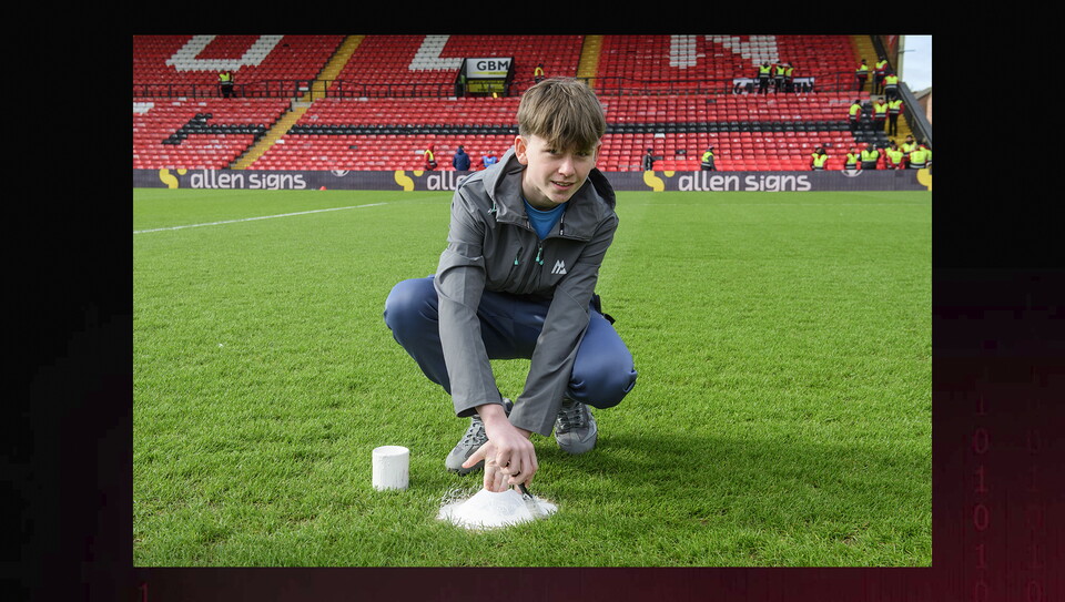 A fans image from City’s 4-0 home win over Blackpool