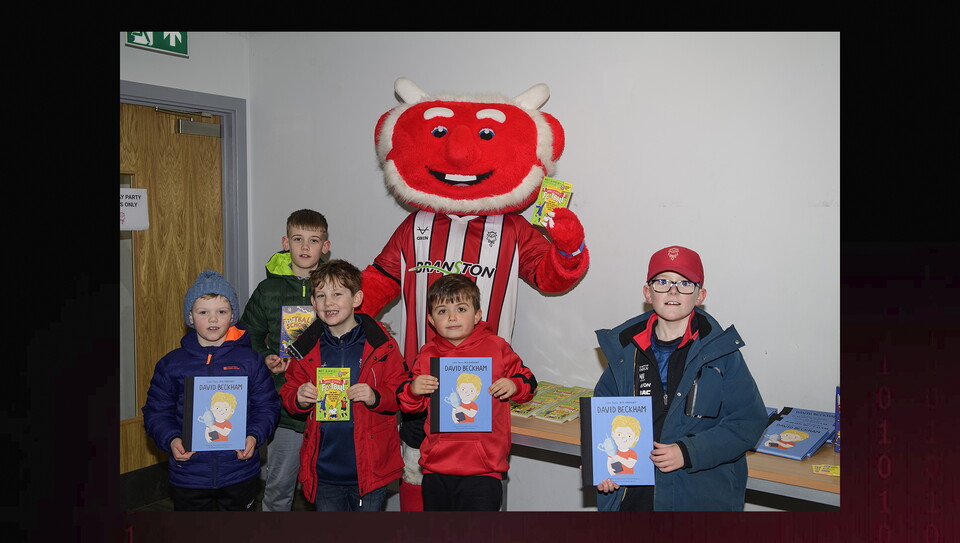 A fans image from City’s 4-0 home win over Blackpool