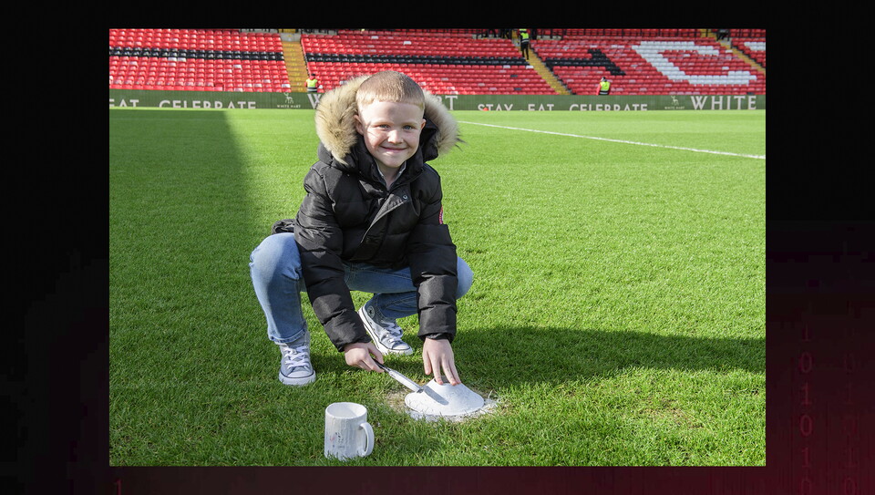 A fans image from City’s 4-0 home win over Blackpool
