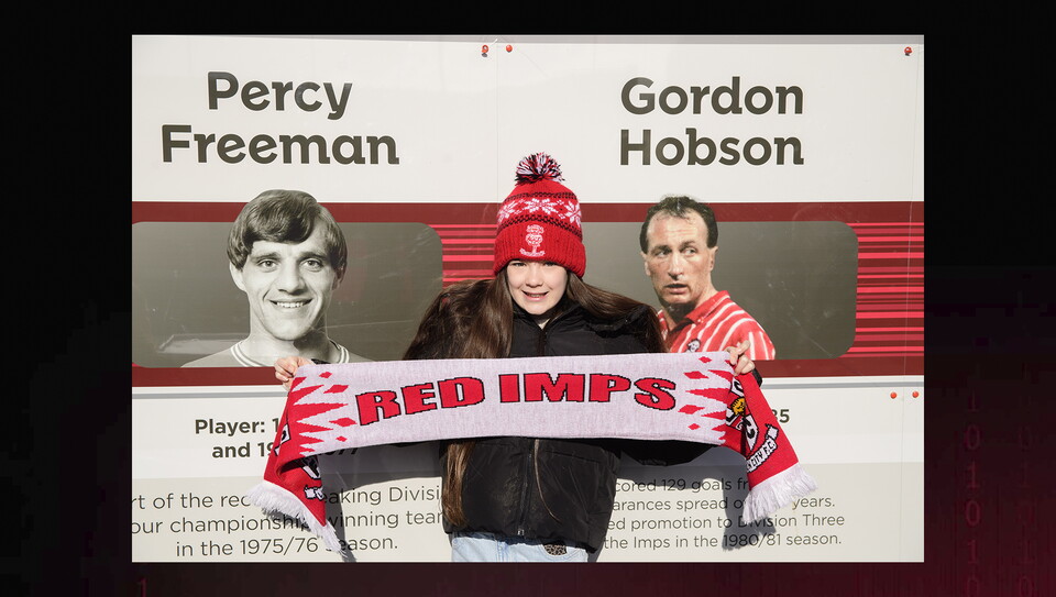 A fans image from City’s 4-0 home win over Blackpool