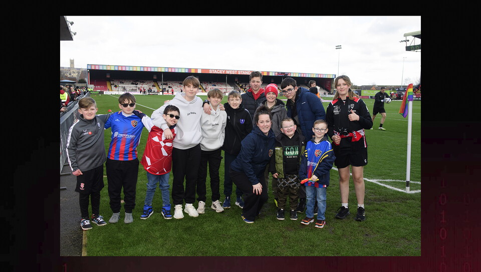 A fans image from City’s 4-0 home win over Blackpool