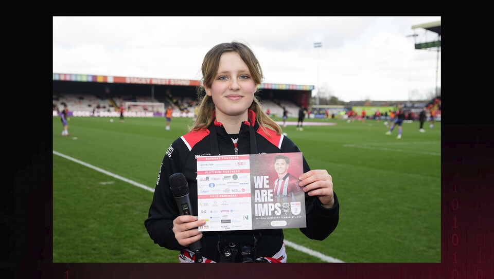 A fans image from City’s 4-0 home win over Blackpool