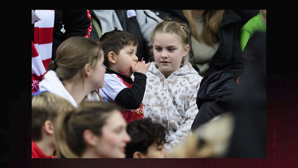 A fans image from City’s 4-0 home win over Blackpool