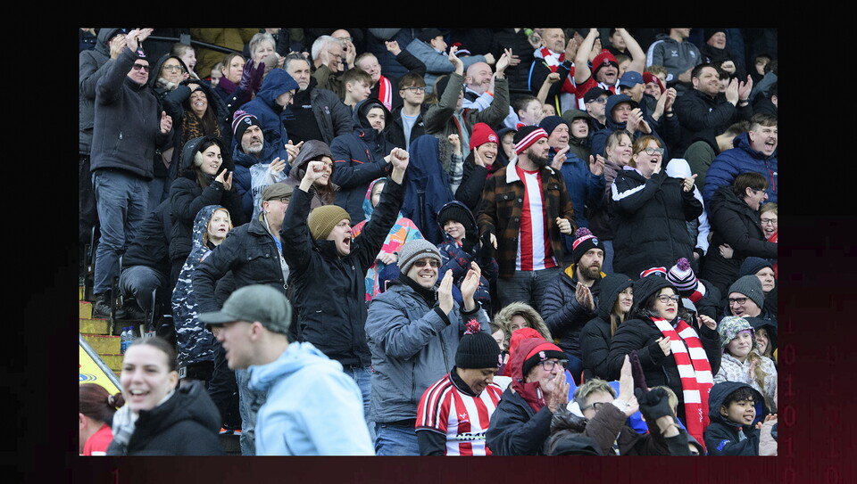 A fans image from City’s 4-0 home win over Blackpool