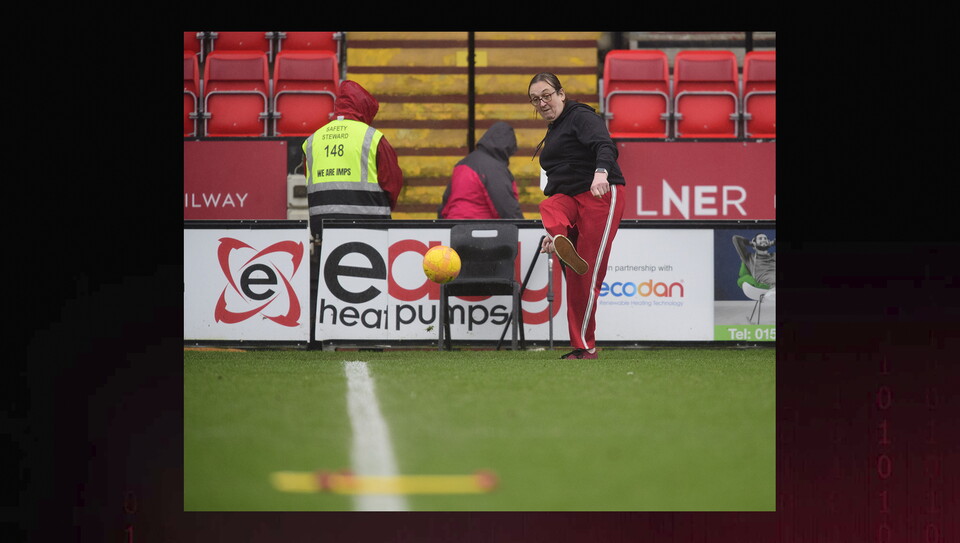 A fans image from City’s 4-0 home win over Blackpool