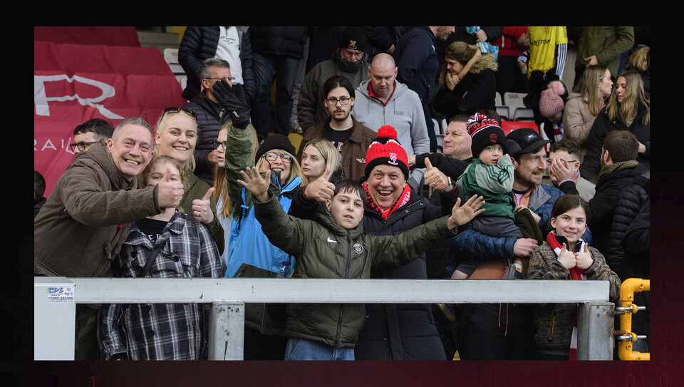 A fans image from City’s 4-0 home win over Blackpool