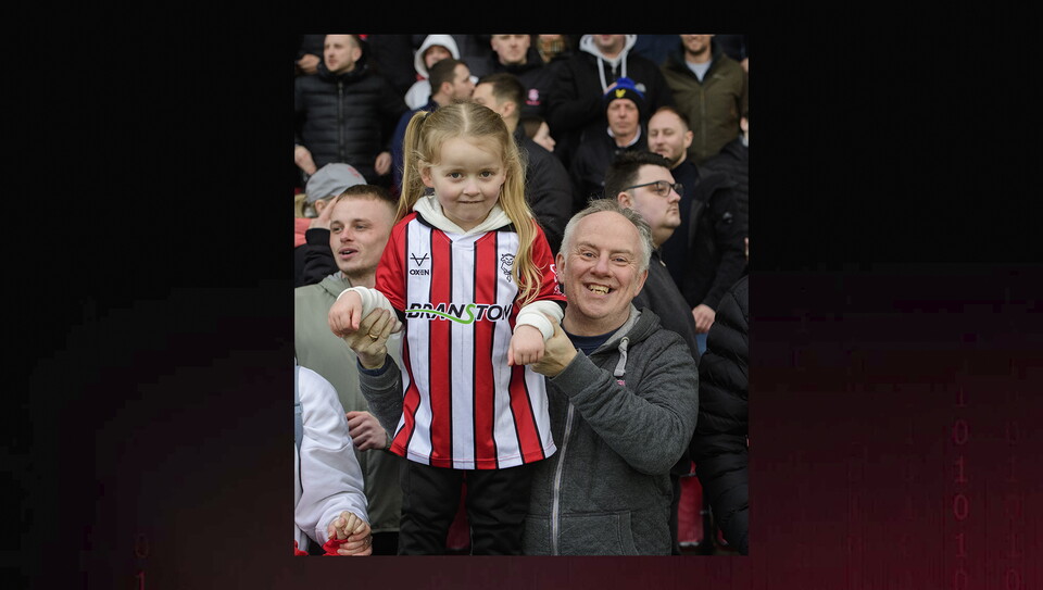 A fans image from City’s 4-0 home win over Blackpool