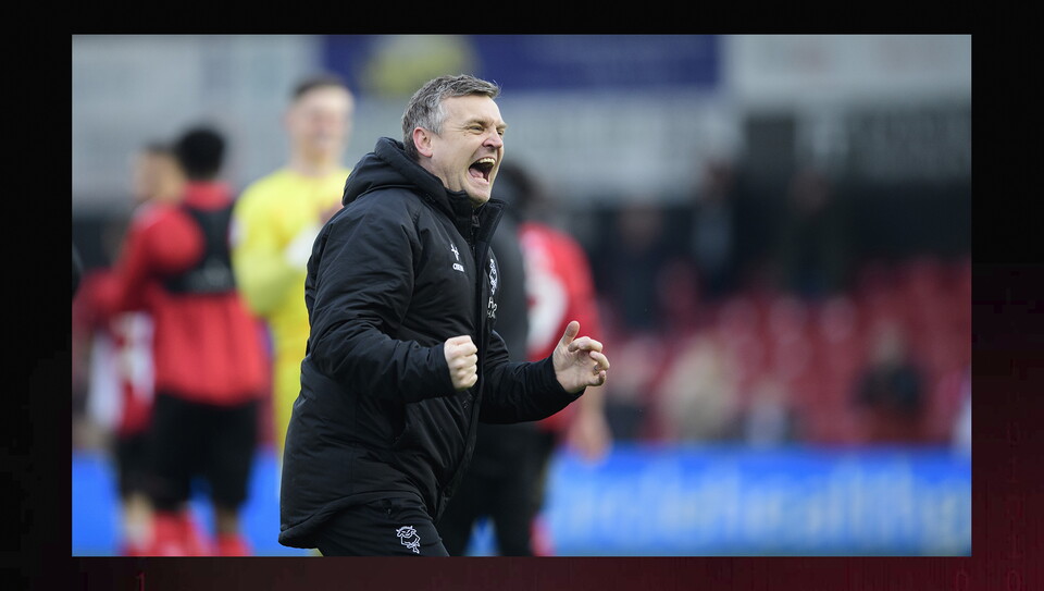 A match action image from City’s 4-0 home win over Blackpool