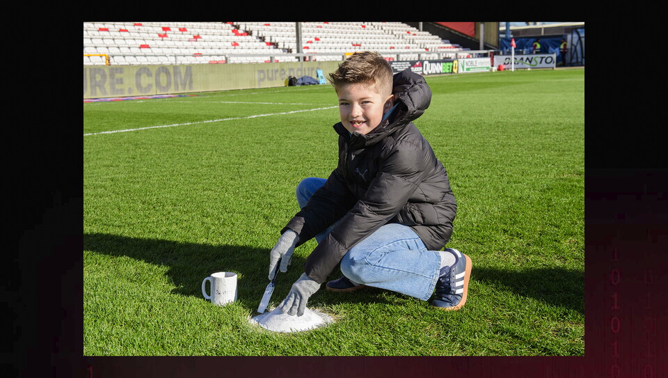 A fans photo from City’s home game against Bolton Wanderers
