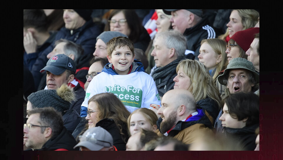 A fans photo from City’s home game against Bolton Wanderers