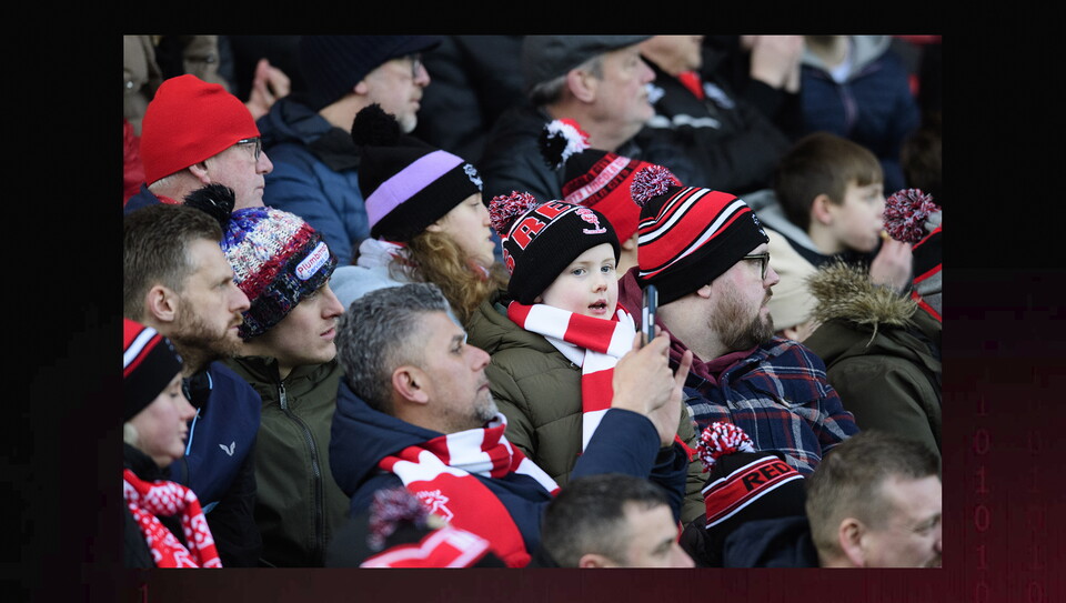 A fans photo from City’s home game against Bolton Wanderers