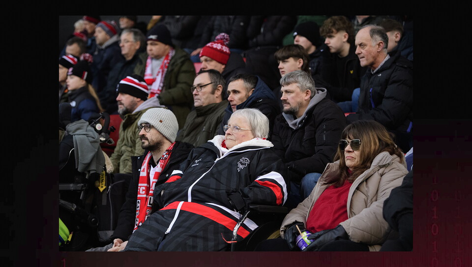 A fans photo from City’s home game against Bolton Wanderers