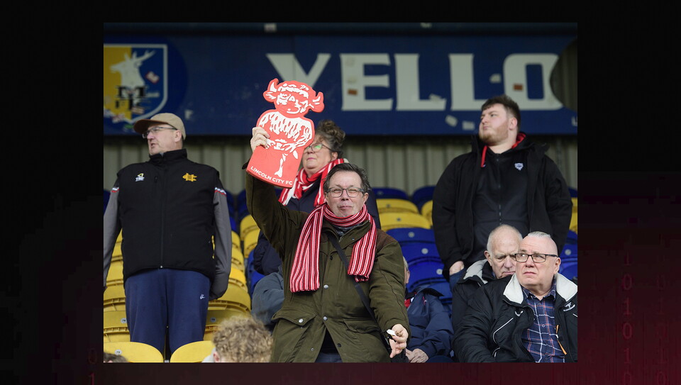 A fans image from City’s 2-0 away win at Mansfield Town