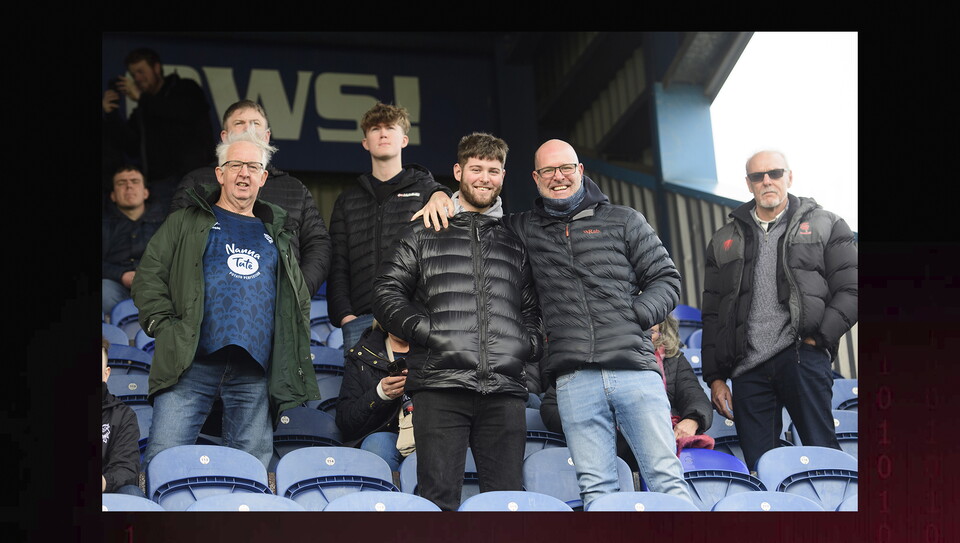 A fans image from City’s 2-0 away win at Mansfield Town