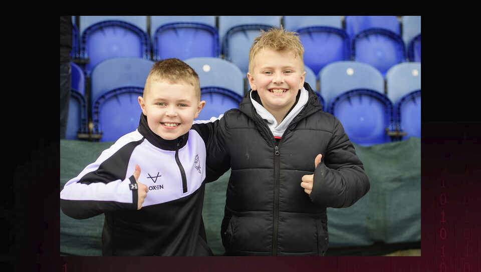 A fans image from City’s 2-0 away win at Mansfield Town