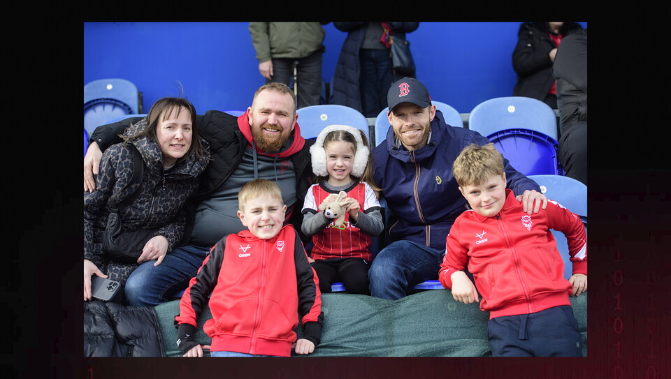A fans image from City’s 2-0 away win at Mansfield Town