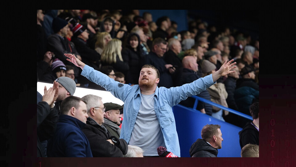 A fans image from City’s 2-0 away win at Mansfield Town