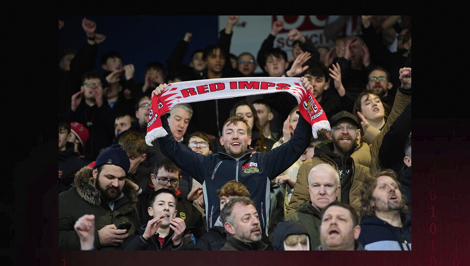 A fans image from City’s 2-0 away win at Mansfield Town