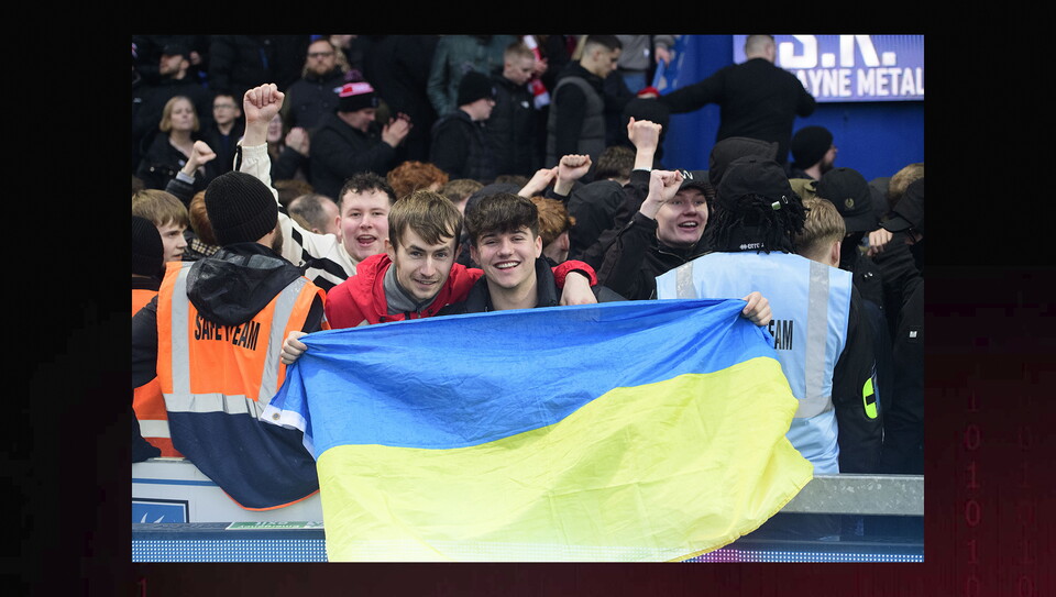 A fans image from City’s 2-0 away win at Mansfield Town