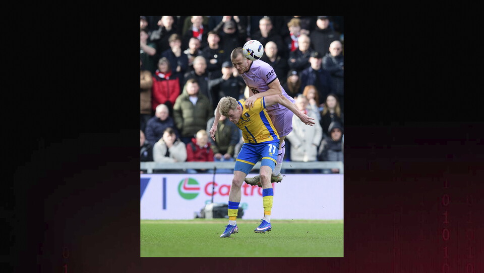 A match image from City’s 2-0 away win at Mansfield Town