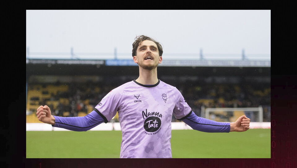 A match image from City’s 2-0 away win at Mansfield Town