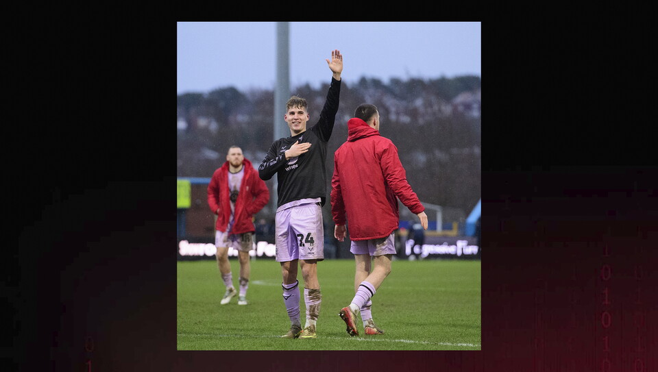 A match image from City’s 2-0 away win at Mansfield Town