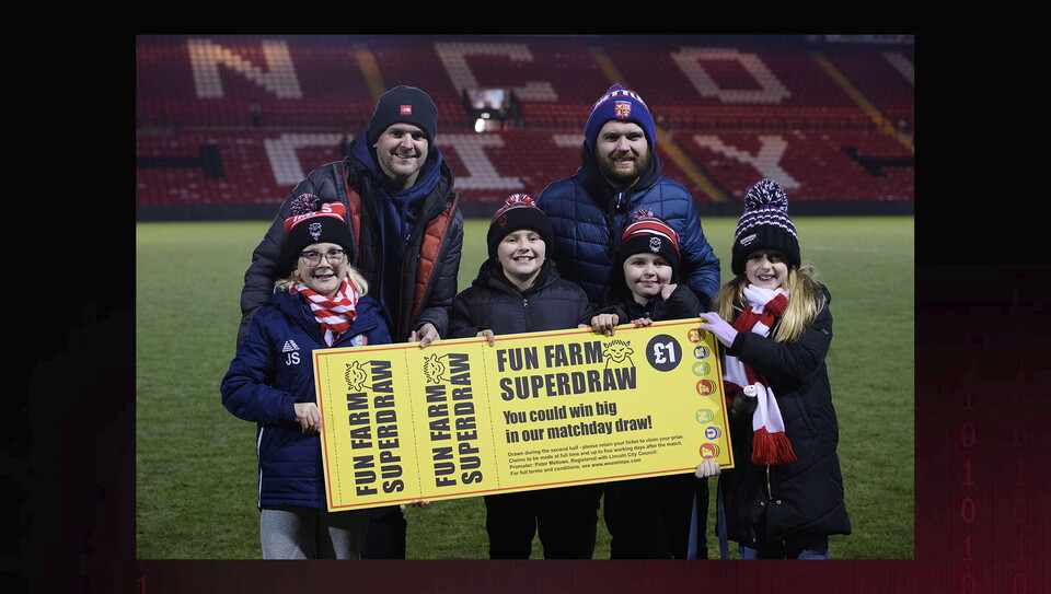 A fans photo from City’s home game against Northampton Town
