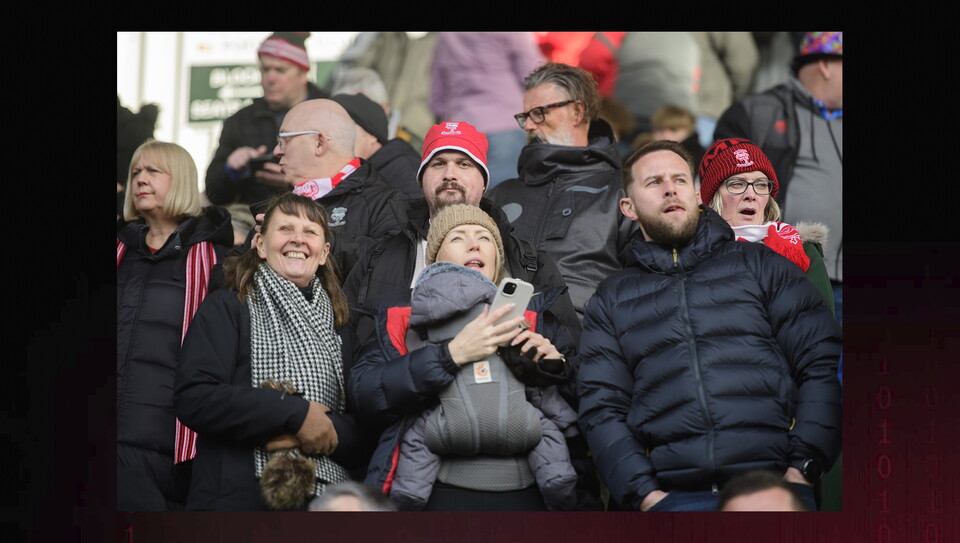 A fans image from City’s 4-1 away win at Plymouth Argyle