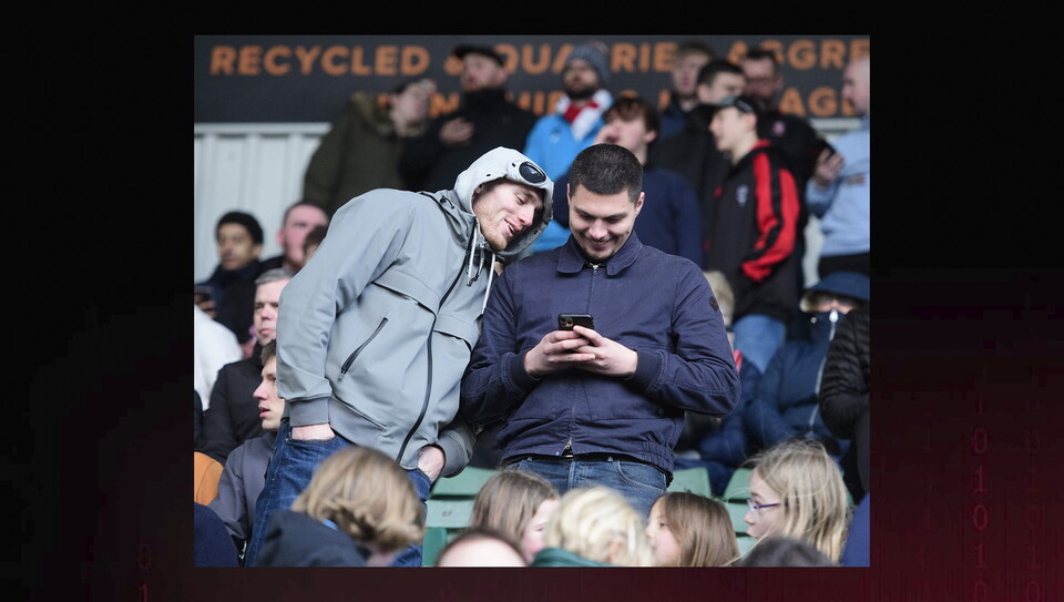 A fans image from City’s 4-1 away win at Plymouth Argyle