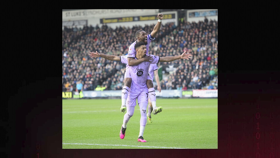 A match image from City’s 4-1 away win at Plymouth Argyle