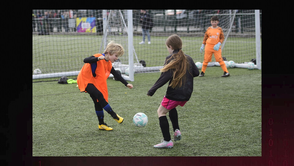 A matchday experience image from City’s home game against Blackpool