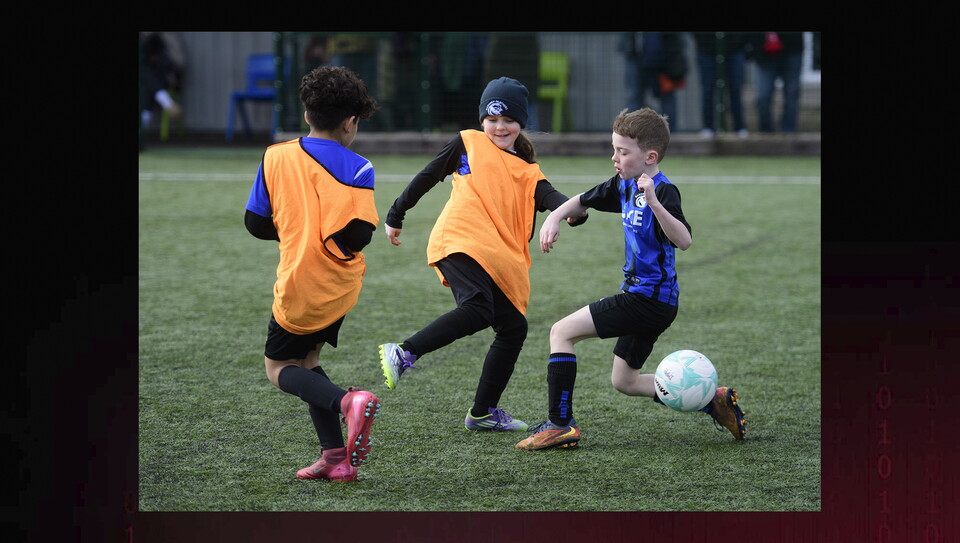 A matchday experience image from City’s home game against Blackpool