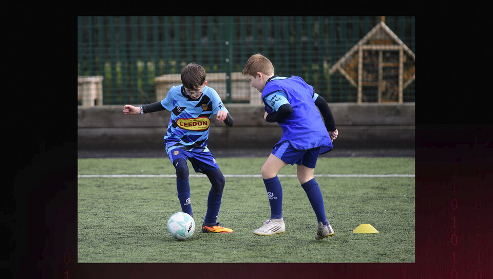 A matchday experience image from City’s home game against Blackpool