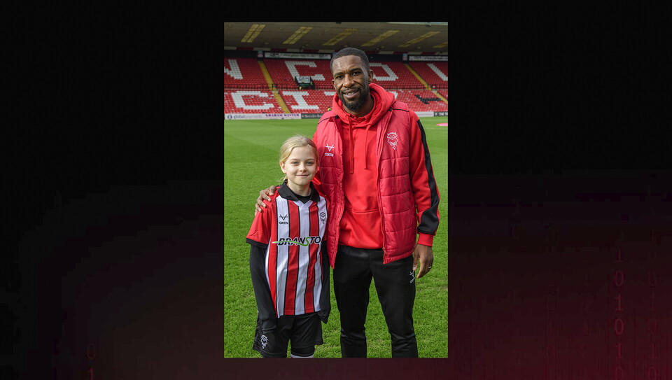 A matchday experience image from City’s home game against Blackpool