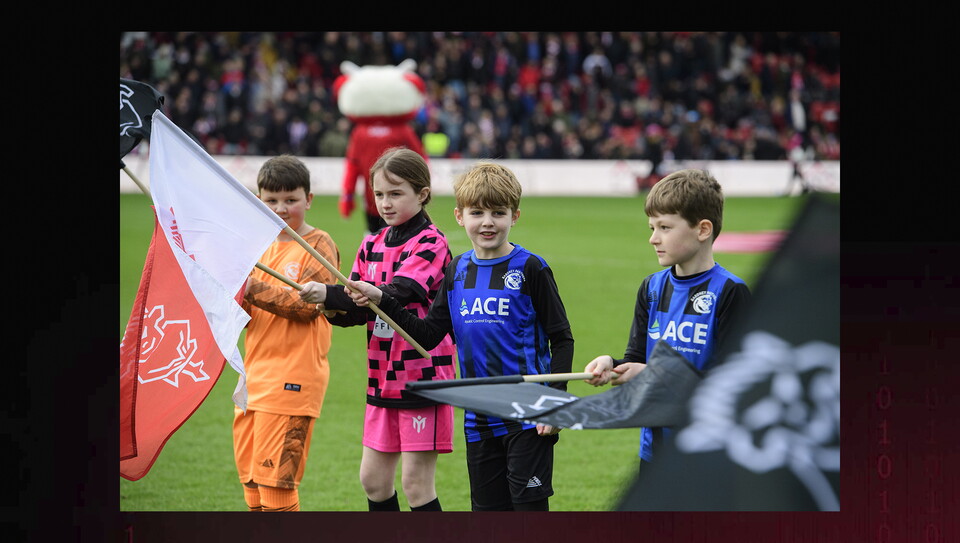 A matchday experience image from City’s home game against Blackpool