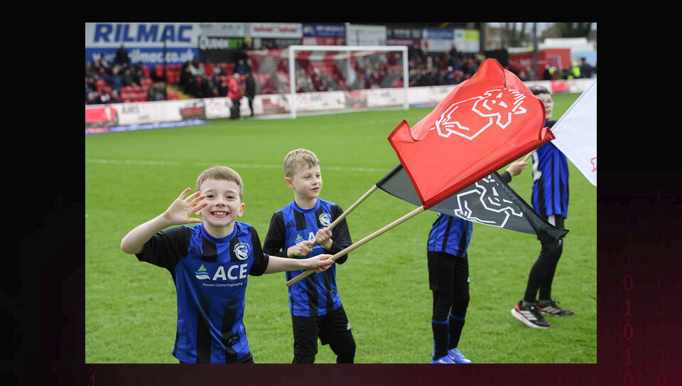 A matchday experience image from City’s home game against Blackpool