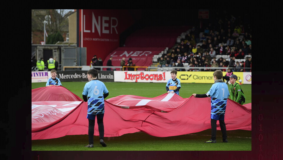 A matchday experience image from City’s home game against Blackpool