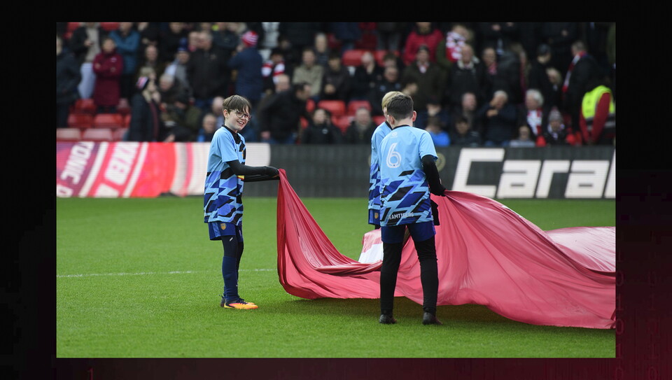 A matchday experience image from City’s home game against Blackpool