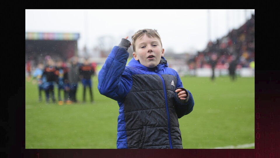 A matchday experience image from City’s home game against Blackpool