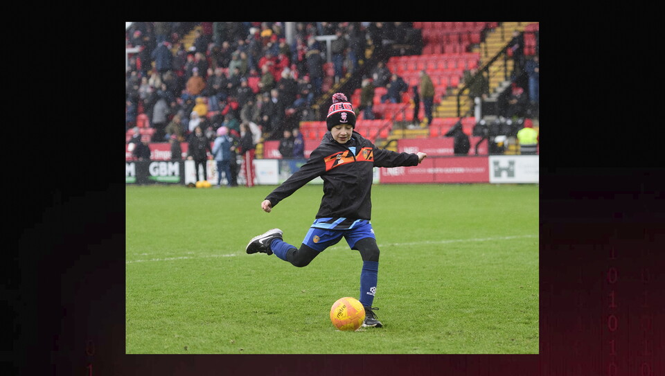A matchday experience image from City’s home game against Blackpool