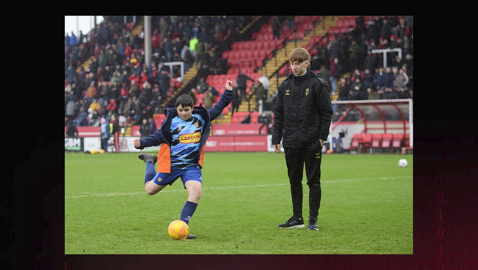 A matchday experience image from City’s home game against Blackpool