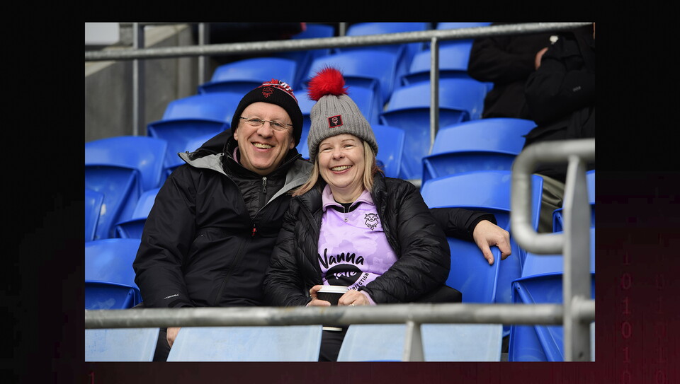 A fans image from the Imps' win at Cardiff City