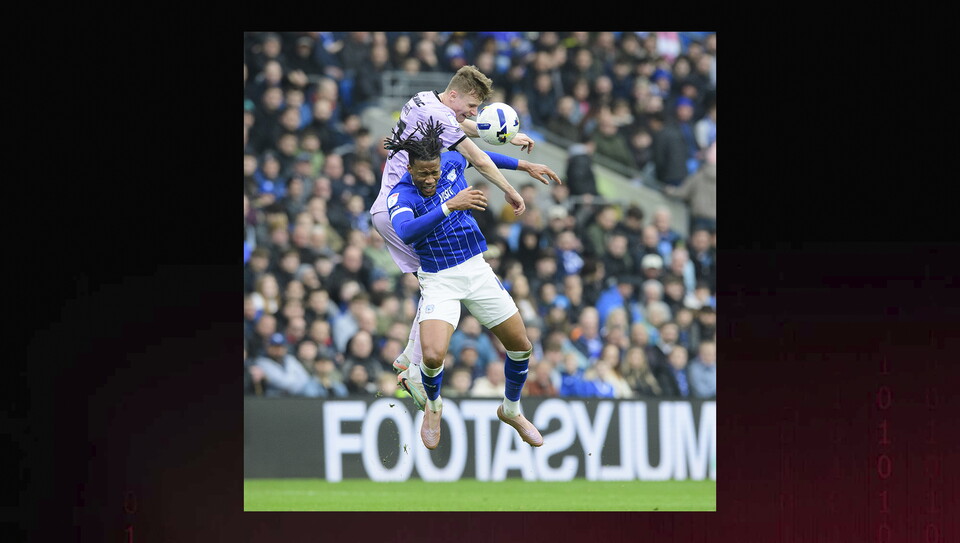 A match image from City's 2-0 win at Cardiff