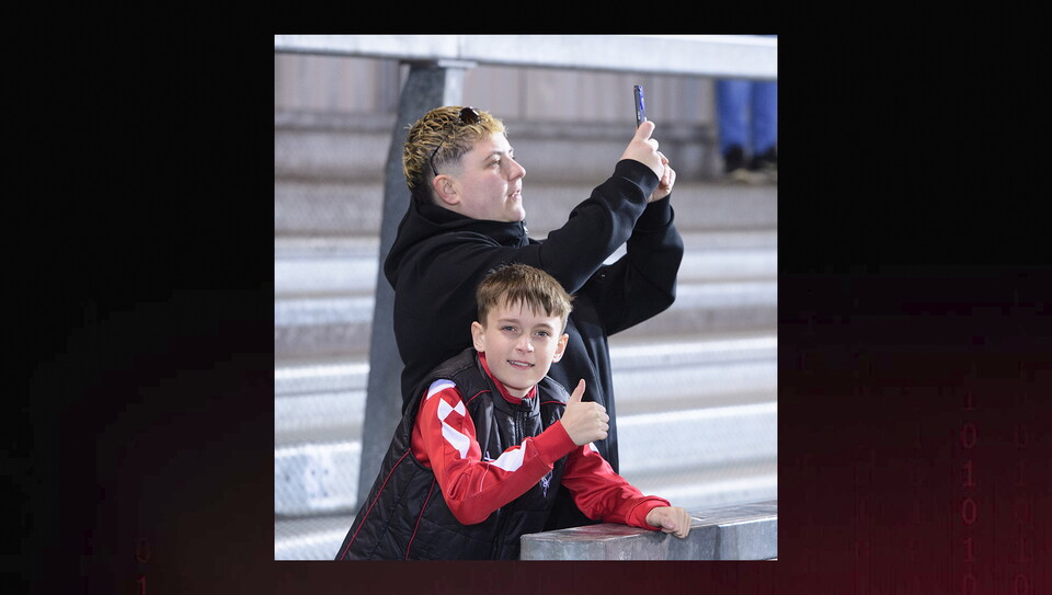 A fans image from City's 1-0 win at Exeter