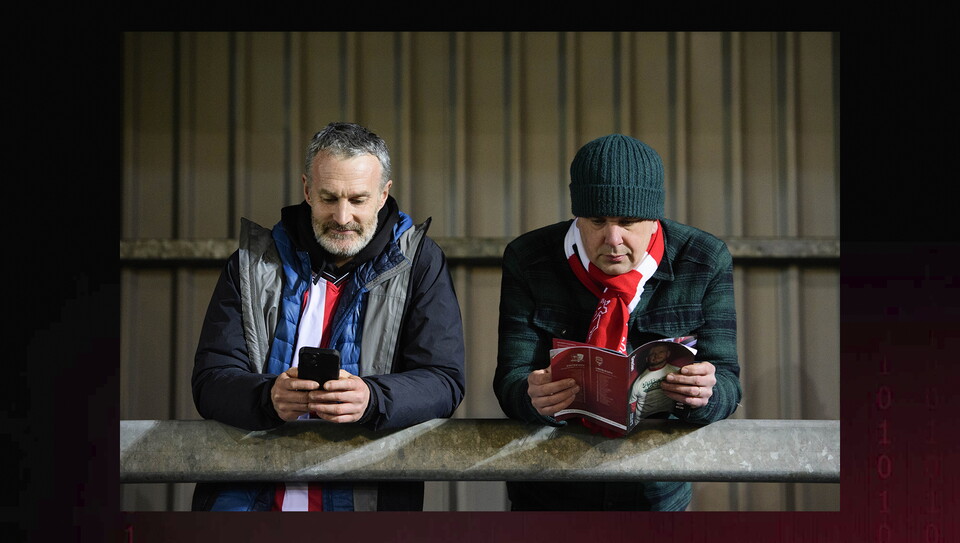 A fans image from City's 1-0 win at Exeter